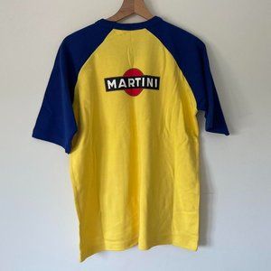 Mens Yellow and Navy T-shirt